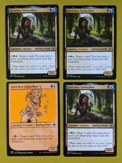 Gretchen Titchwillow x4 Adventures in the Forgotten Realms 4x MTG 1 Showcase - Image 1