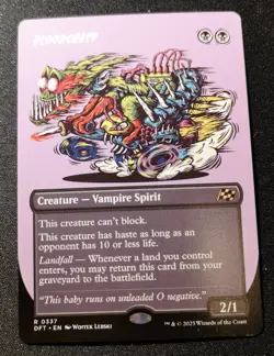 Bloodghast - Borderless - DFT - MTG - NM - EN - 0337 - Image 1