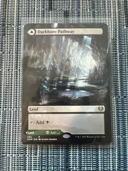 Darkbore Pathway (Borderless) - Kaldheim - NM - MTG - Image 1