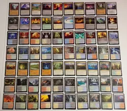 70x Mtg Non-Basic/Special Lands Bulk Mixed Edh/Commander Lot Collection. - Image 1