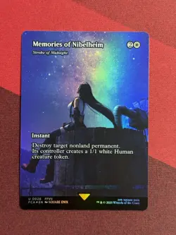 MTG - Memories Of Nibelheim - FOIL Borderless - Final Fantasy - FCA 0026 - Image 1