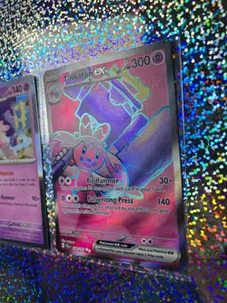 Pokemon TCG Paldea Evolved: Full Art 240/193 Tinkaton ex; Holo 105/193 Tinkaton - Image 3