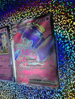 Pokemon TCG Paldea Evolved: Full Art 240/193 Tinkaton ex; Holo 105/193 Tinkaton - Image 4