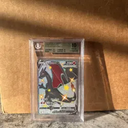 Pokemon Charizard V Champion's Path Secret Rare Full Art #079 BGS 10 Pristine - Image 1