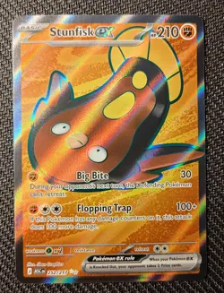 Pokemon Stunfisk Ex 252/217 Ascended Heroes Ultra Rare - NM - Image 1