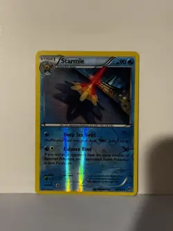Starmie Reverse Holo XY BREAKthrough 30/162 NM Pokemon Fast Ship - Image 1