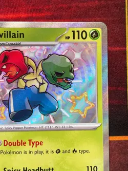 Scovillain Shiny Rare 107/091 - Pokemon SV: Paldean Fates - NM - Image 3