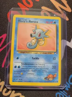 Pokemon Misty's Horsea - WOTC Gym Heroes Common 86/132 Unlimited 2000 - Image 4