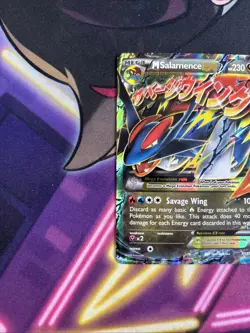 M Salamence EX XY171 Promo XY Black Star Promos Pokemon LP - Image 2