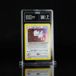 2002 POKEMON NEO DESTINY #15 LIGHT TOGETIC-HOLO TAG 7 - Image 1