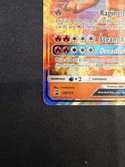 Charizard GX SM195 Sm Holo Black Star Promo Sun & Moon Pokemon - Image 3