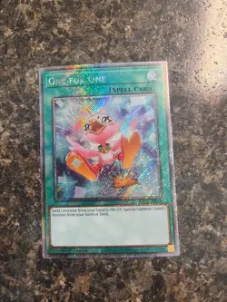 Yugioh One For One (Alt Art) - RA03-EN056 - Platinum Secret Rare - NM - Image 1