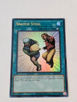Yugioh Snatch Steal SRL-EN036 25th Anniversary Ultra Rare NM - Image 1