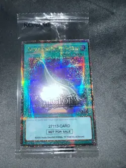 Yu-Gi-Oh Sealed Quarter Century Rare Harpie's Feather Duster EDC1-EN001 Alt Art - Image 1