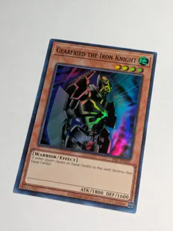 Yugioh Gearfried the Iron Knight PSV-EN101 Super Rare 25th Anniversary - Image 2