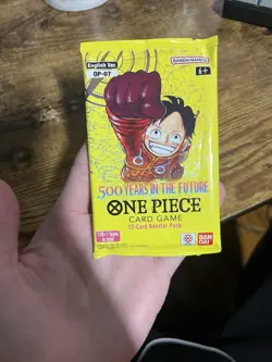 One Piece TCG OP07 500 years in the future booster pack English - Image 1