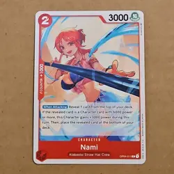 One Piece Nami (OP04-011/202) OP04 Kingdoms of Intrigue NM TCG CCG - Image 1