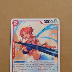One Piece Nami (OP04-011/202) OP04 Kingdoms of Intrigue NM TCG CCG - Image 2