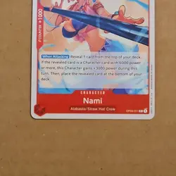 One Piece Nami (OP04-011/202) OP04 Kingdoms of Intrigue NM TCG CCG - Image 3