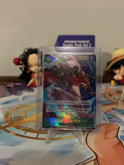 One Piece CCG Dracula Mihawk Op 14-119 SEC Alternate Art - JP - Image 1