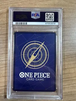 Monkey D. Luffy 2024 One Piece JAPANESE PRB01 - Jolly Roger Foil - PSA 10 - Image 2