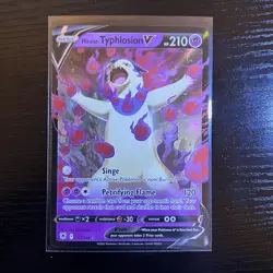 Hisuian Typhlosion V 053 Astral Radiance Ultra Rare Card Pokemon TCG - Image 1