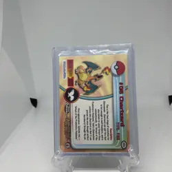 NM 2000 Pokemon Topps Chrome TV CHARIZARD #06 Base BC Foil - Get It Graded! Card - Image 2