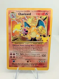 Pokemon TCG Charizard Celebrations Card 4/102 - Image 2