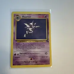Haunter - 21/62 - Pokemon Fossil Unlimited Rare Card WOTC NM - Image 3