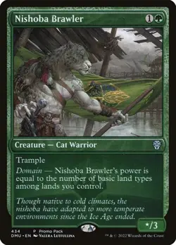 Nishoba Brawler - Promo Dominaria United NM MTG - Image 1