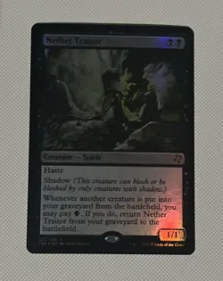 Nether Traitor Foil NM Unplayed - Time Spiral Remastered Only Slight Curl - Image 1