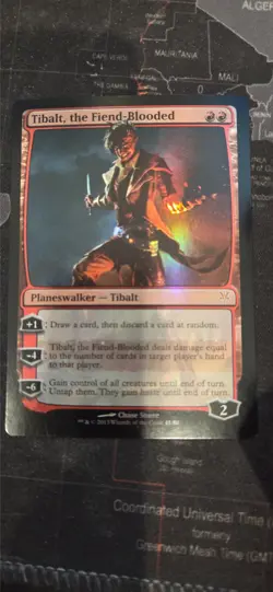 MtG Tibalt, the Fiend-Blooded Foil - Image 1