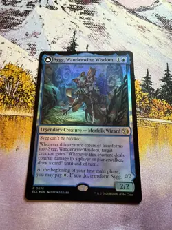 Sygg, Wanderwine Wisdom // Sygg, Wanderbrine Shield - Foil Lorwyn Eclipsed MTG - Image 3