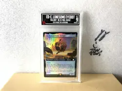 TCCG 9 MTG FOIL ED-E, Lonesome Eyebot Ext Art - Fallout #432 Graded Commander - Image 1