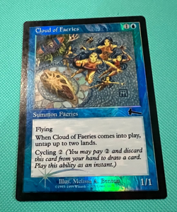 Foil - Cloud of Faeries - Urza's Legacy - MTG - Magic the Gathering - Foil - Image 1
