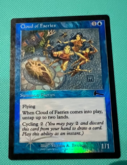 Foil - Cloud of Faeries - Urza's Legacy - MTG - Magic the Gathering - Foil - Image 2