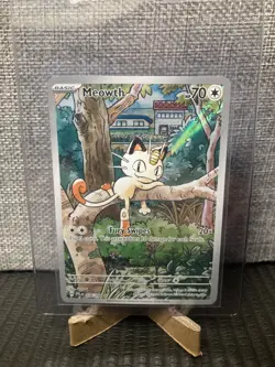 Meowth 106/094 Pokemon TCG Phantasmal Flames Illustration Rare - Image 1