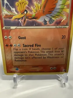 Pokemon Ho-oh Ex Unseen Forces 27/115 Theme Deck Cosmo - Image 3