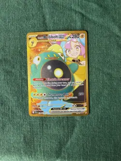 Pokemon TCG Journey Together Iono's Bellibolt EX Hyper Rare 188/159 - Image 1