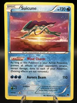Suicune 30/122 XY - BREAKpoint Pokemon TCG Holo - Image 1
