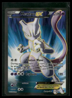 2015 Pokemon Breakthrough Mewtwo EX #157/162 LP-MP Holo - Image 1