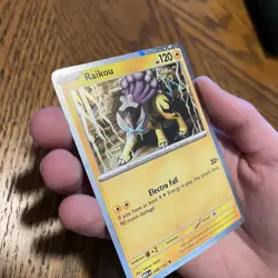 Pokemon Raikou - (Cosmos Holo) 048/132 Me01: Mega Evolution Promo SWIRL!!! - Image 4
