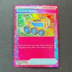 Precious Trolley 185/191 Ace Spec Rare SV08: Surging Sparks Pokemon TCG - Image 1
