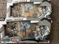 Pokemon Unova Heavy Hitters Premium Collection Box 2x Kyurem Zekrom - Image 1