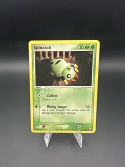 Pokemon TCG Spinarak 78/109 Regular Common Yuka Morii - Image 1