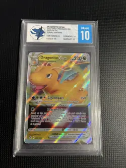 Pokemon TCG Dragonite VSTAR Card 050/078 Pokemon Go TFG 10b - Image 1