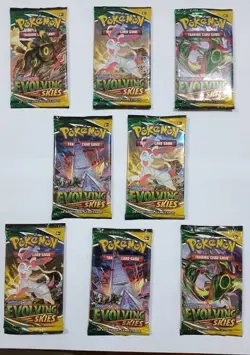 Pokemon Sword & Shield Evolving Skies Booster Pack or art set - Image 1