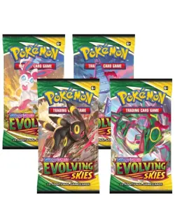 Pokemon Sword & Shield Evolving Skies Booster Pack or art set - Image 3