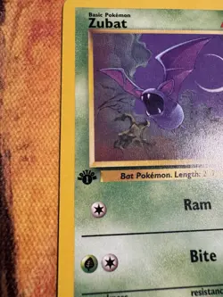 1st Edition Zubat | Team Rocket 70/82 | Vintage WOTC Pokemon - Image 2