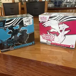 Pokemon Black Bolt and White Flare Elite Trainer Box ETB Set of 2 - Image 1